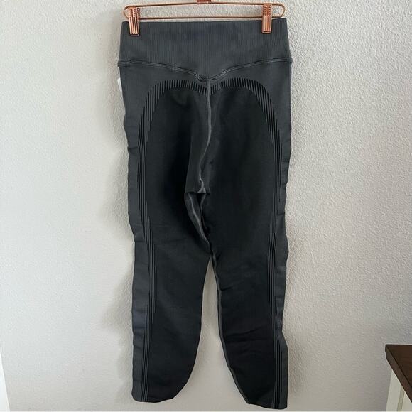 NWOT Good American Gray Compression Active Leggings Pants Size 3 / 4 - Picture 2 of 10